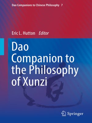 cover image of Dao Companion to the Philosophy of Xunzi
